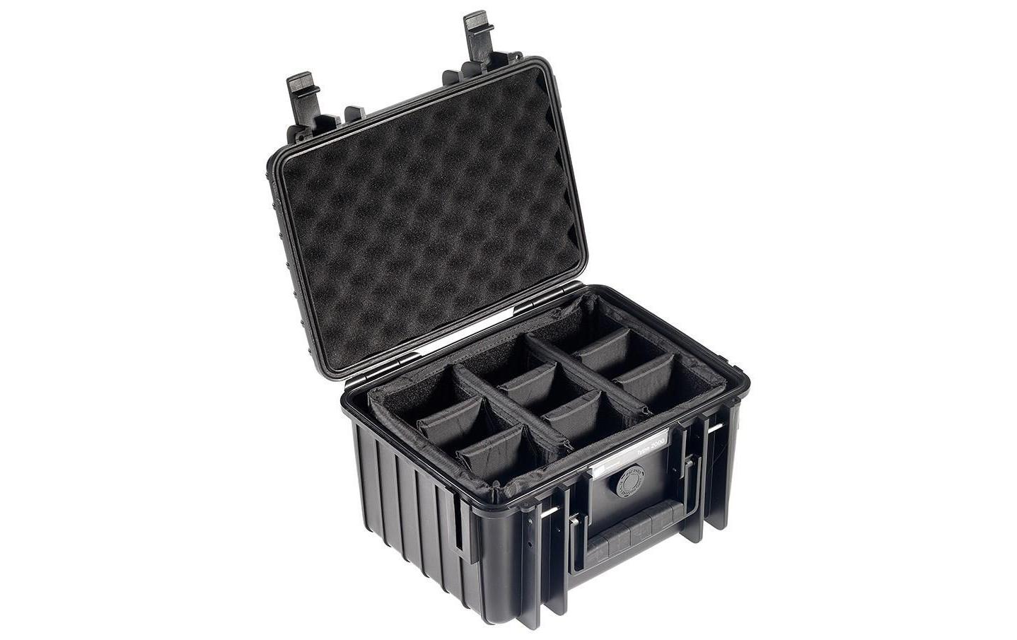 B&W Outdoor-Koffer Typ 2000 RPD Schwarz