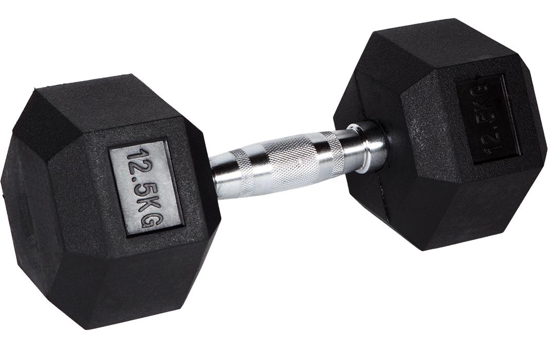 Fitcom Hex Dumbbell 12.5 kg
