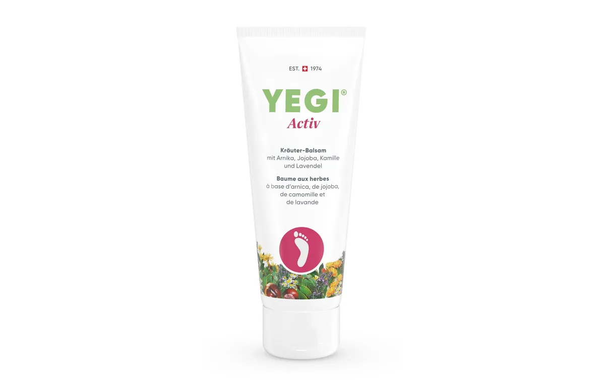 Yegi Fusscrème Activ Kräuter 75 ml1 Stück Yegi Fusscrème Activ Kräuter 75 ml1 Stück