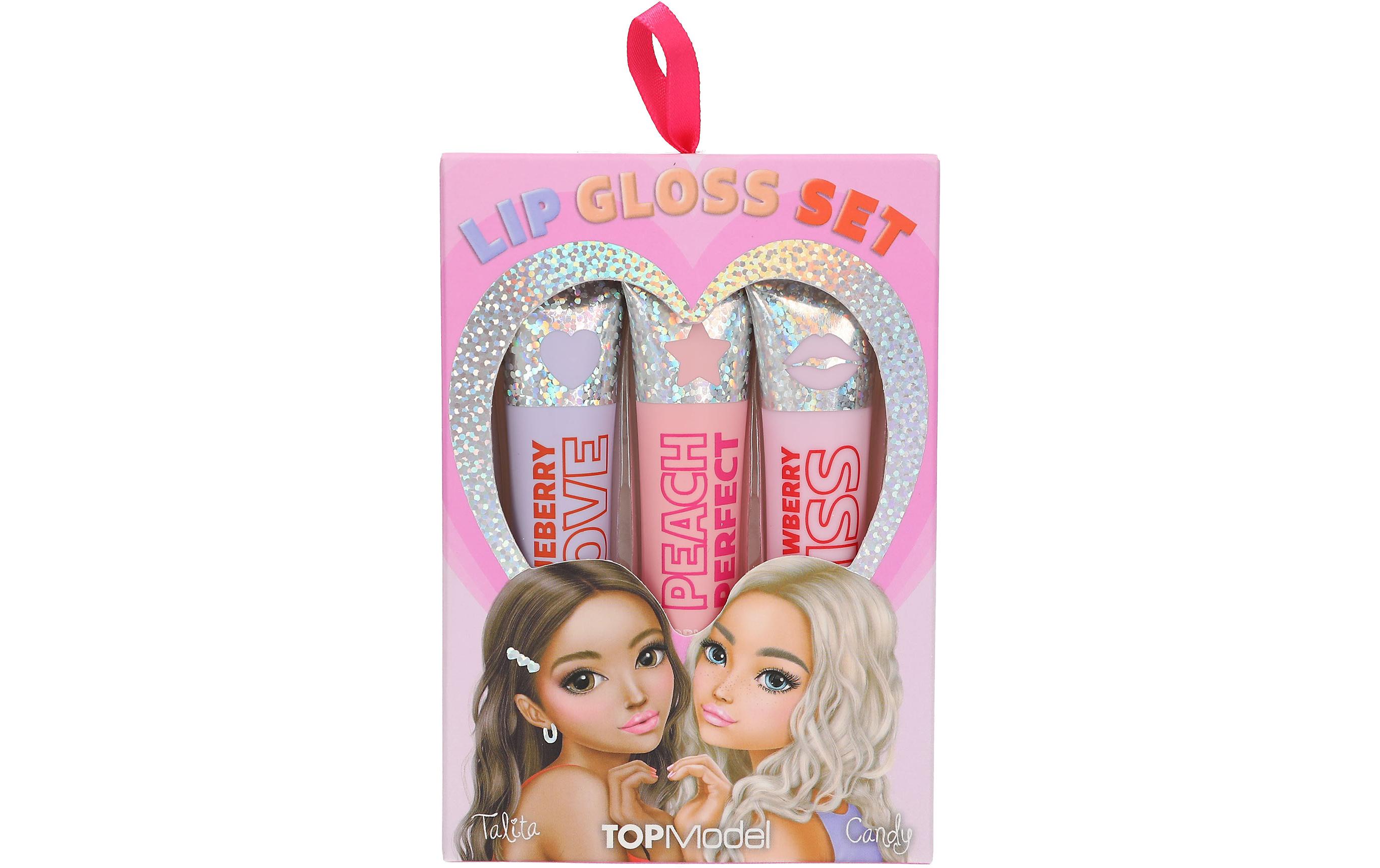 Topmodel Schminkset Lip Gloss Top Model 3 Stück, 8 ml pro Tube