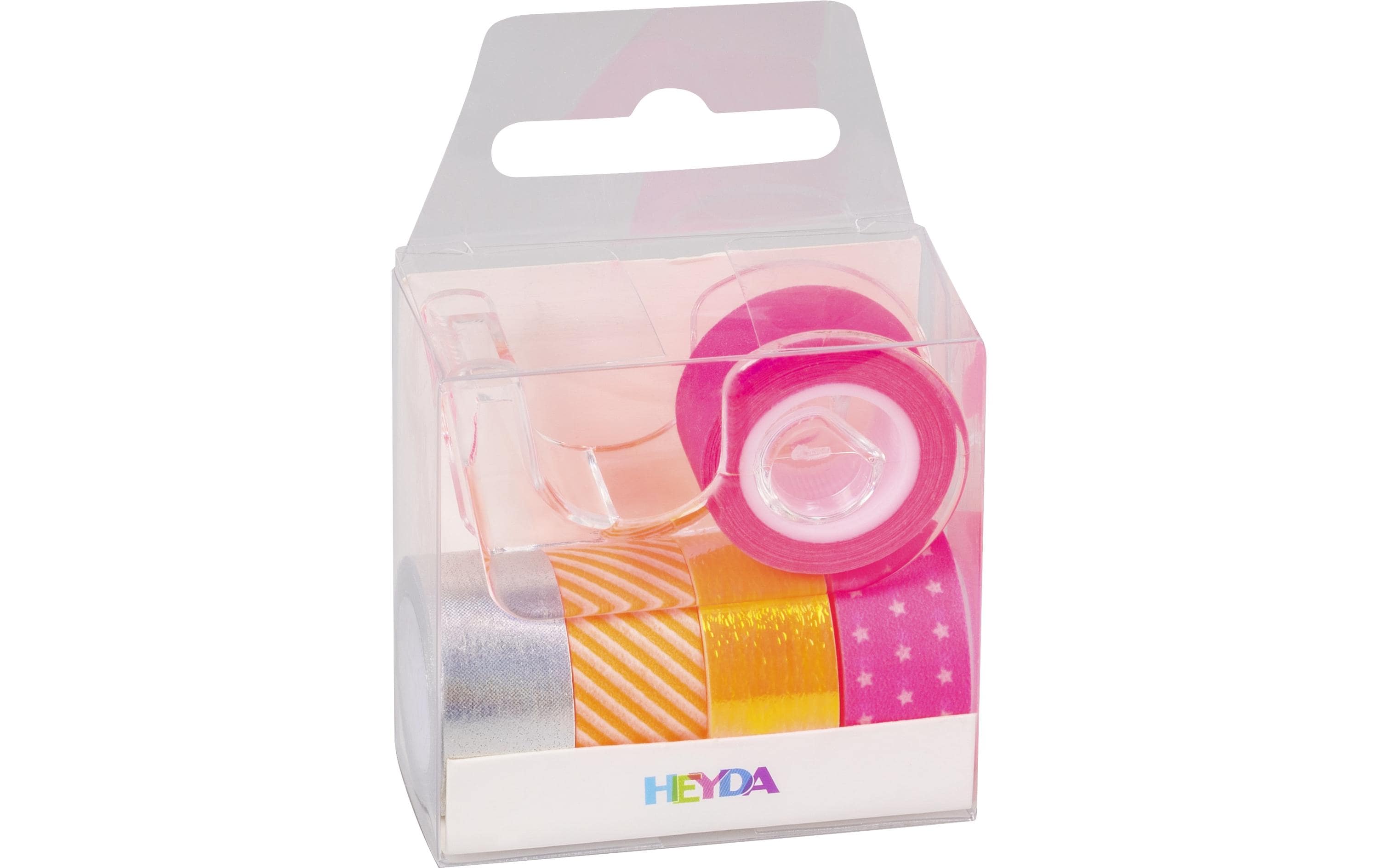 Heyda Washi Tape Neon Akzente Pink Heyda Washi Tape Neon Akzente Pink