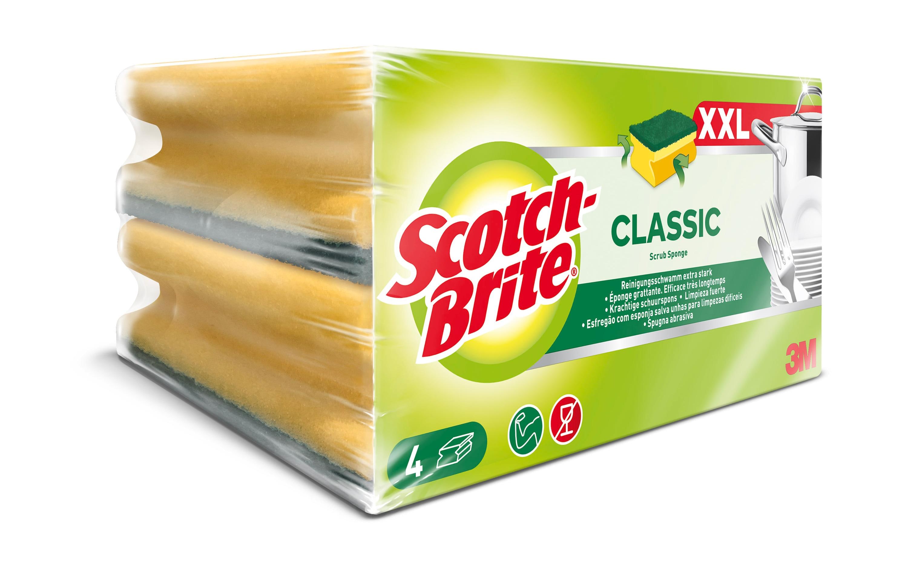 Scotch-Brite Schwamm Classic XXL Scotch-Brite 4 Stück