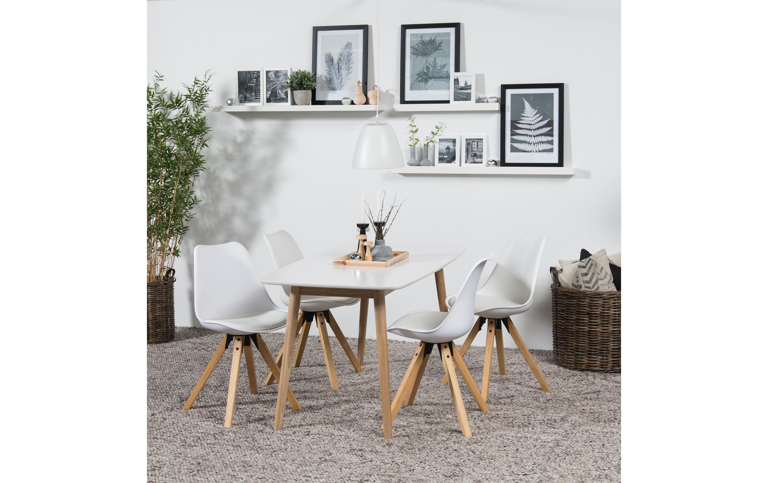 AC Design Stuhl Dima 2 Stück, Weiss