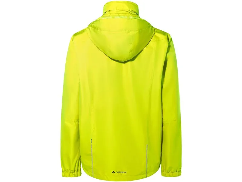 VAUDE Herren Regenjacke Me Escape Bike Light Hellgrün, Grösse L