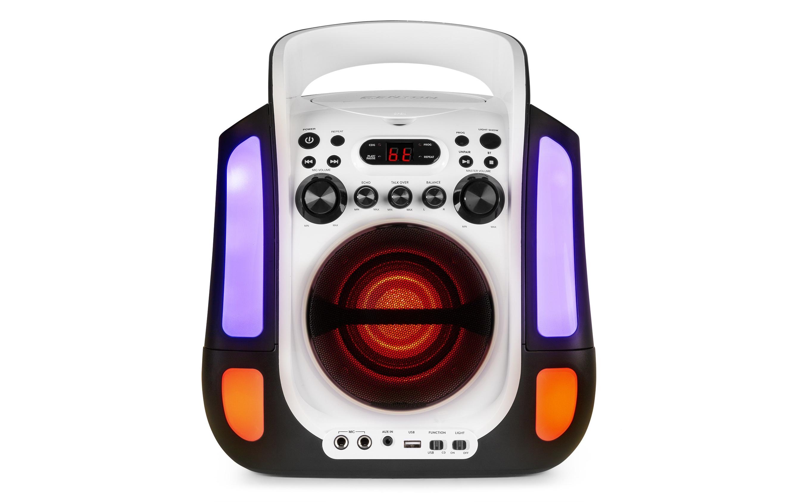 Fenton Lautsprecher Karaoke Maschine SBS30W Weiss