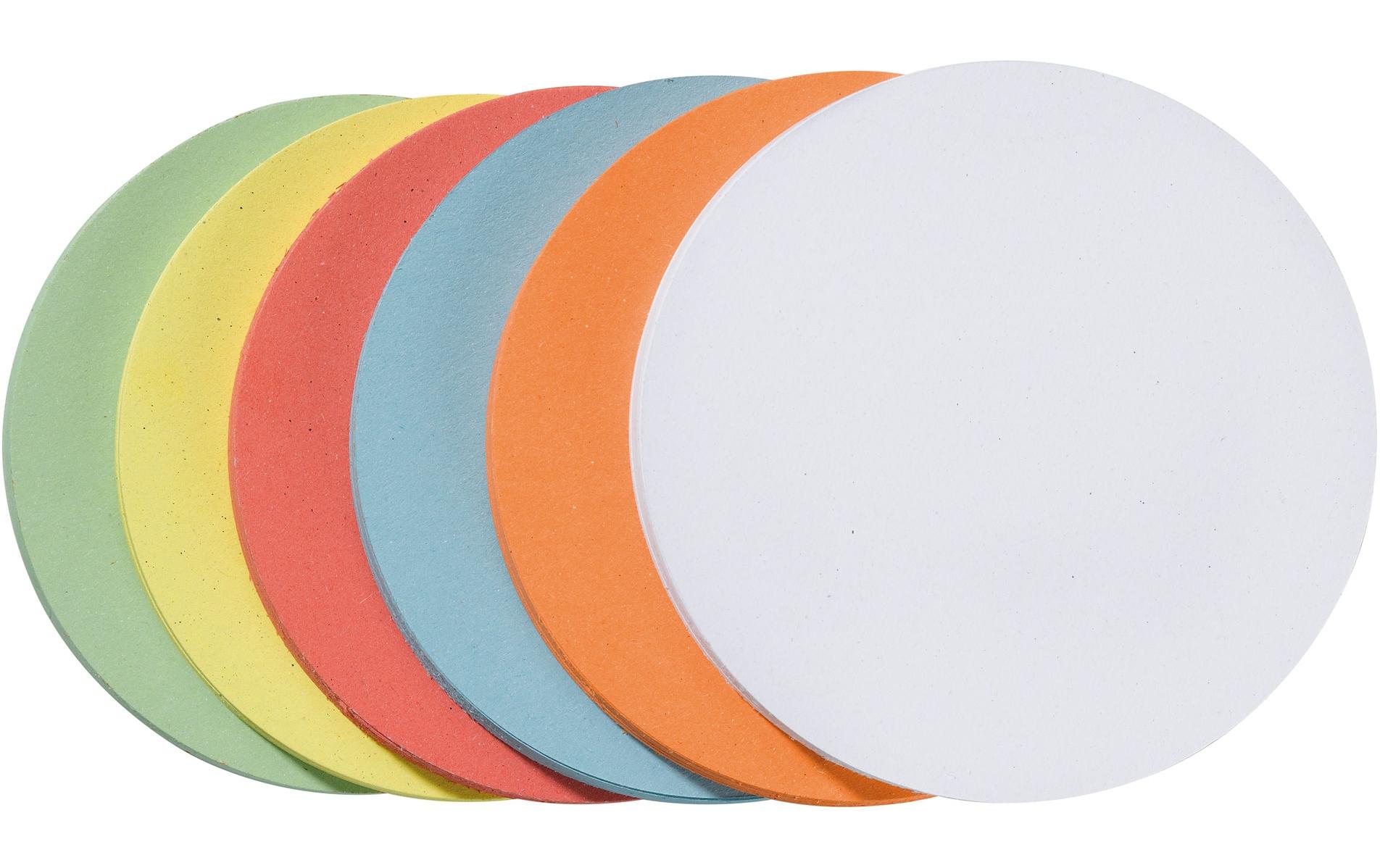 Franken Moderationskarten Kreis Ø 9.5 cm, Sortiert, 500 Stück