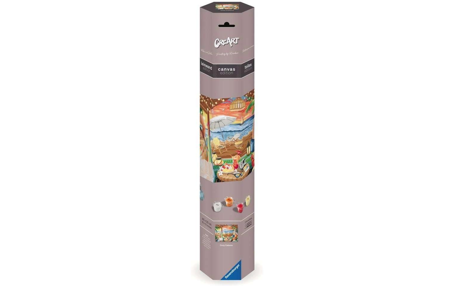 Ravensburger Malen nach Zahlen CreArt – Cozy Cabana Ravensburger Malen nach Zahlen CreArt – Cozy Cabana