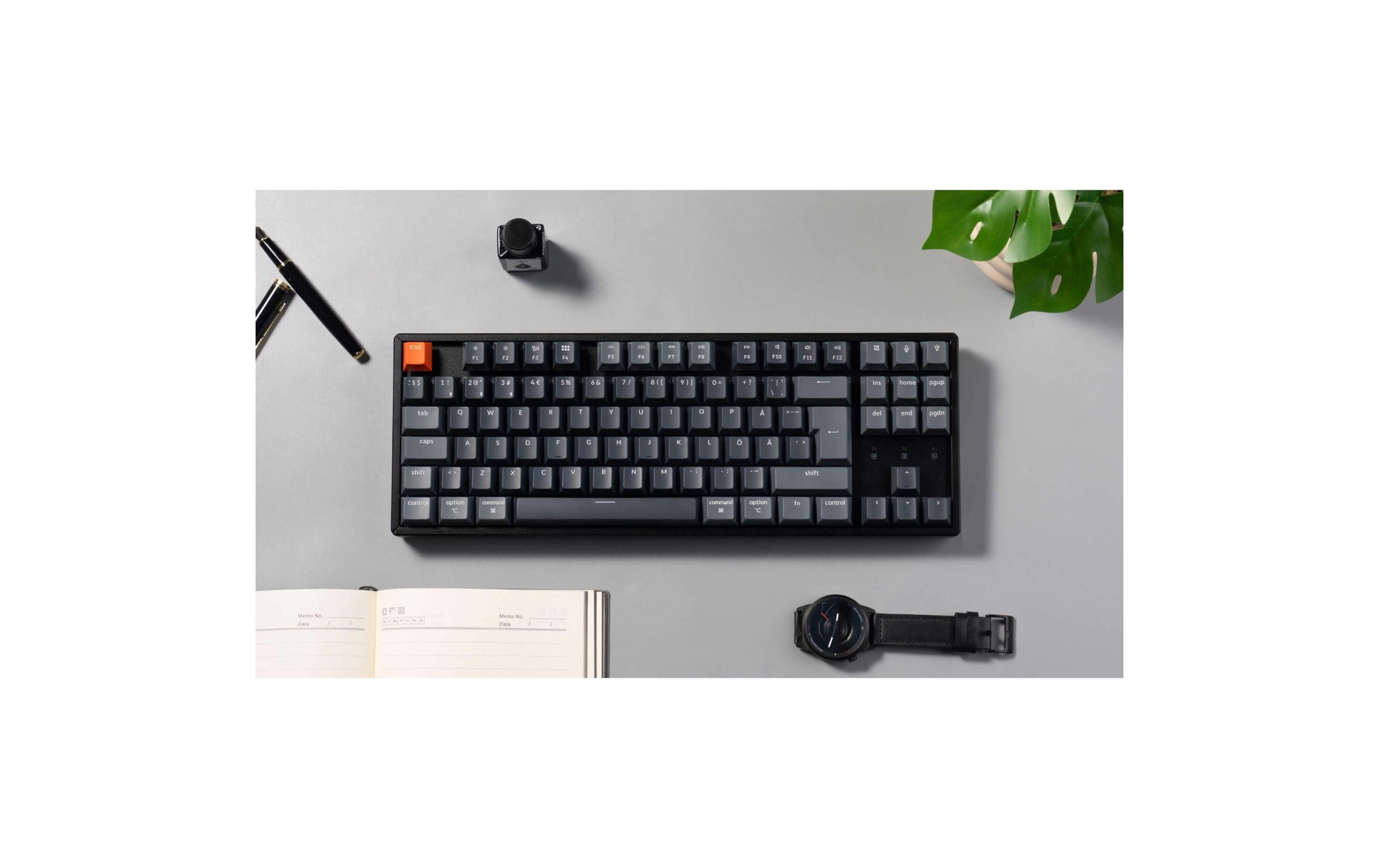 Keychron Gaming-Tastatur K8 QMK Version 2 Brown Switch