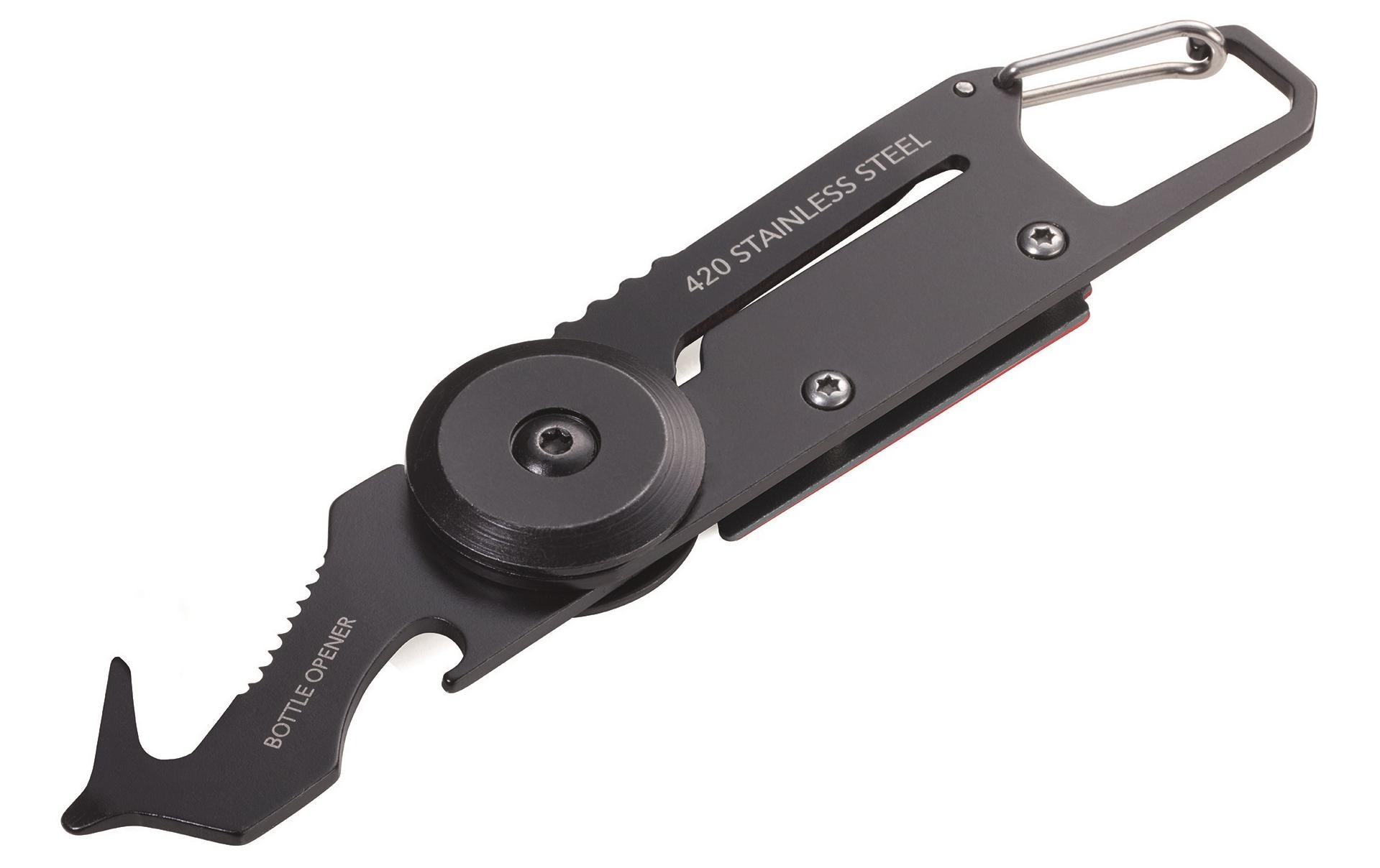 Troika Taschenmesser Mini Egon 5 Funktionen Schwarz/Titan