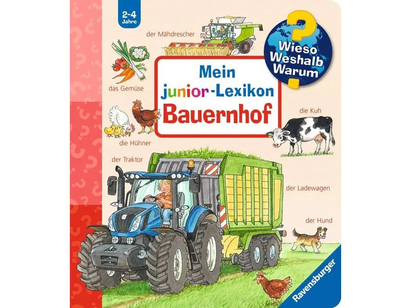 Ravensburger Kinder-Sachbuch WWW: Mein junior-Lexikon: Bauernhof