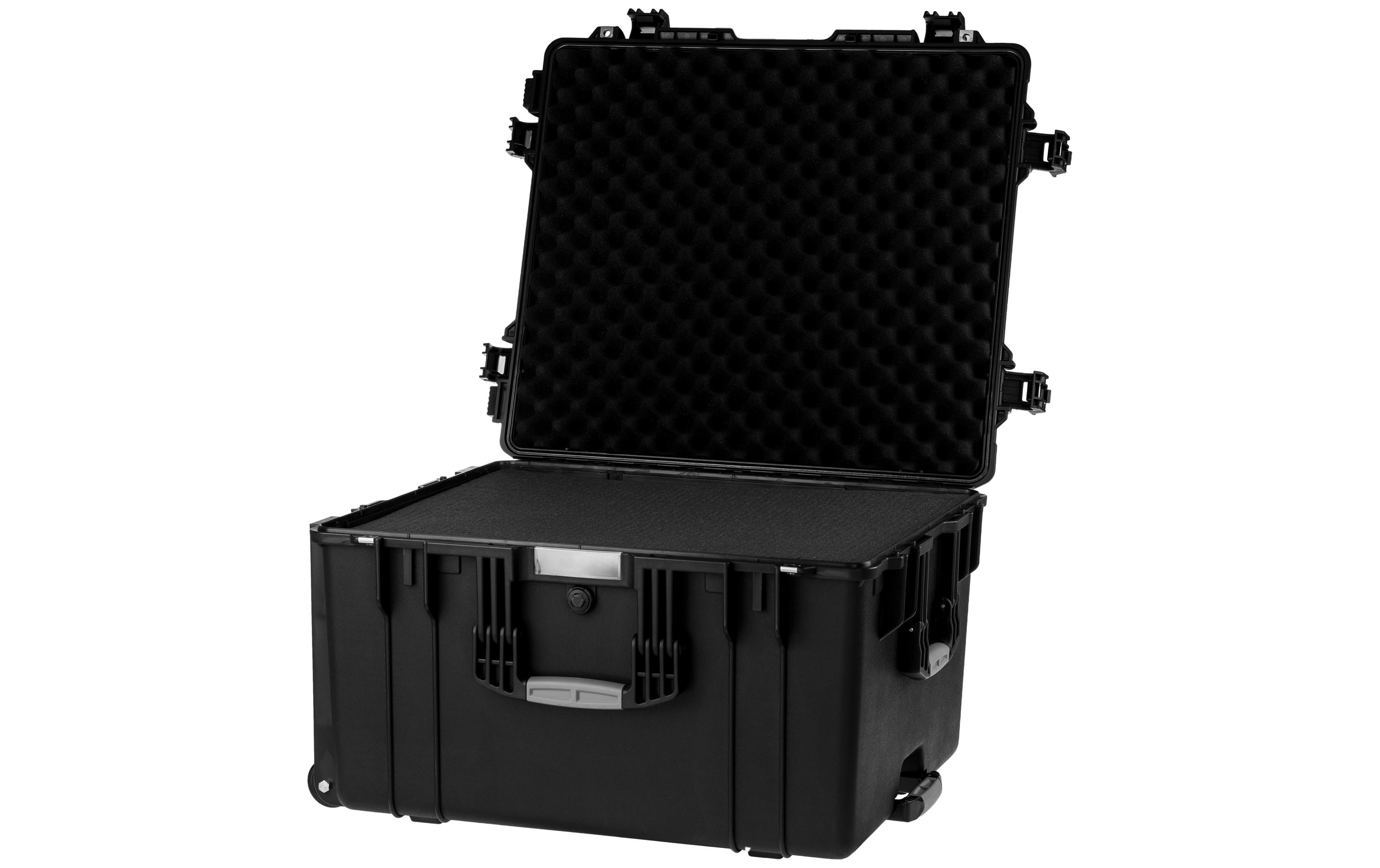 STRUCT Schutzkoffer mit Schaumstoffeinlage, 116.8 l, Schwarz
