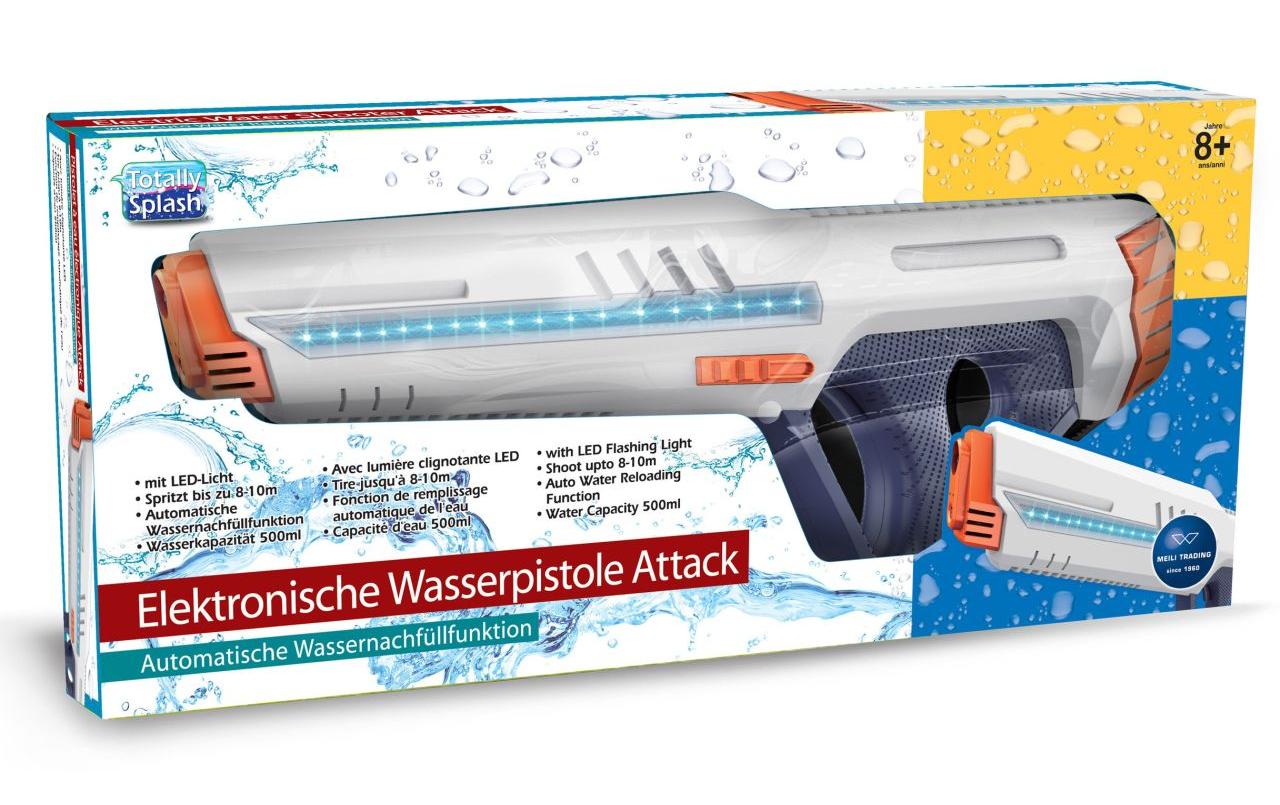 Totally Wasserpistole Splash Elektronische Attack