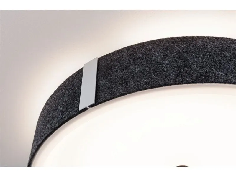 Paulmann LED Deckenleuchte Malika 2700K 29W Anthrazit