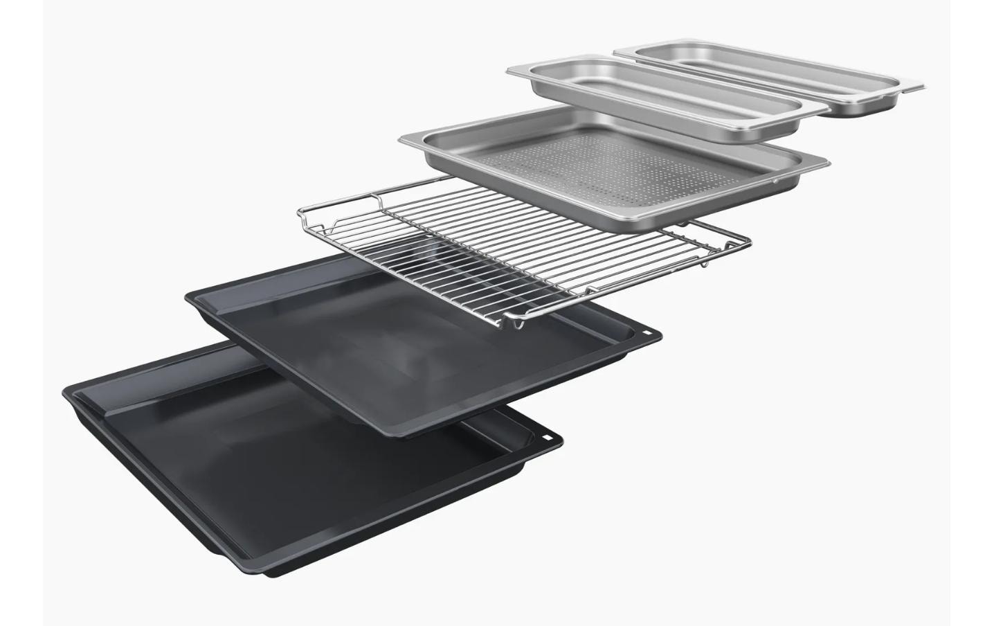 Siemens Einbaudampfbackofen iQ700 HS758G3B1C Schwarz A+