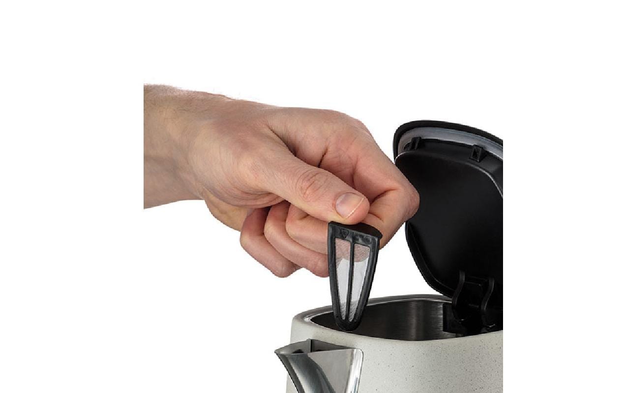 Russell Hobbs Wasserkocher Luna Stone 1.7 l, Steingrau