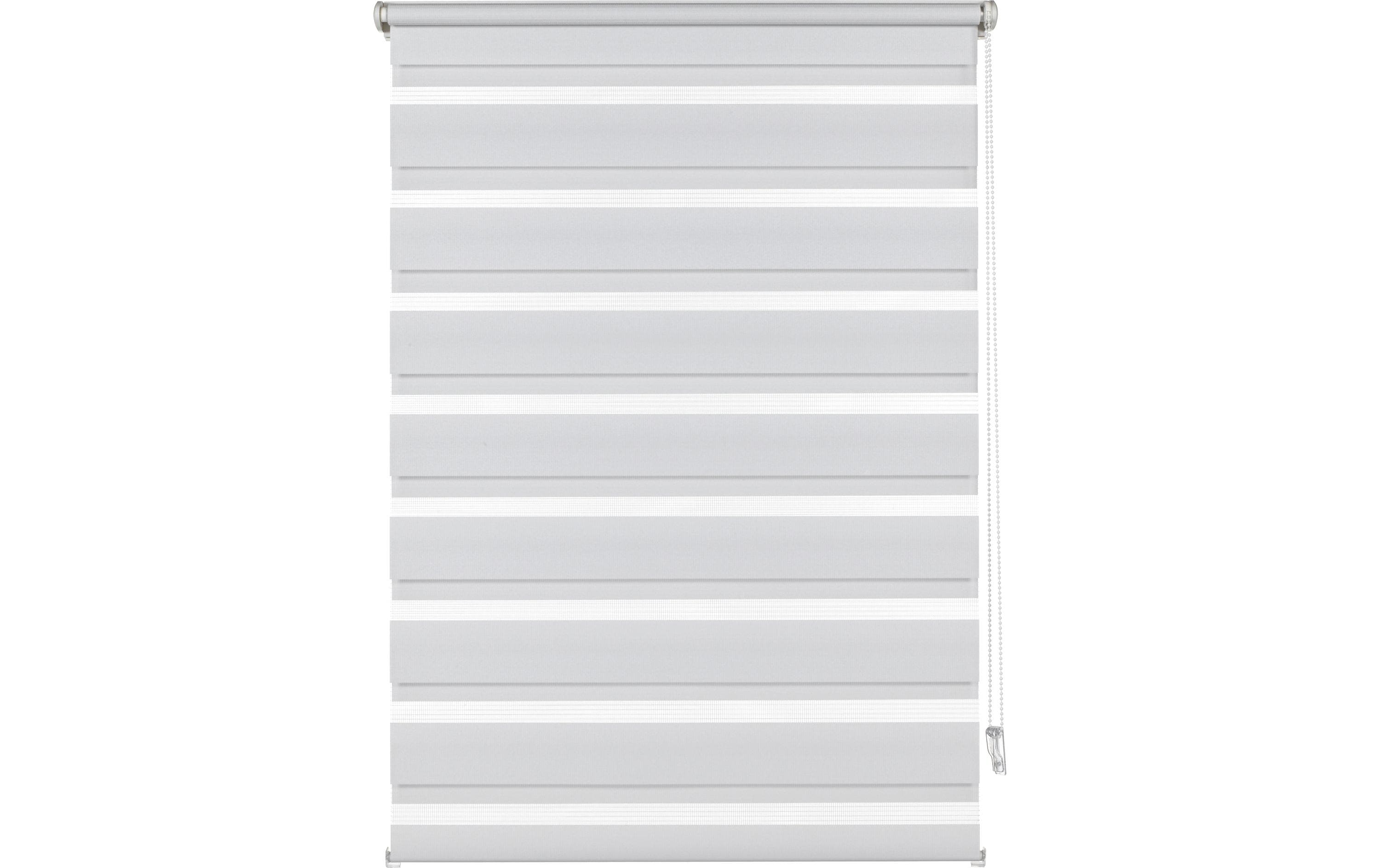 Gardinia Duo Klemmrollo 45 x 150 cm, Weiss