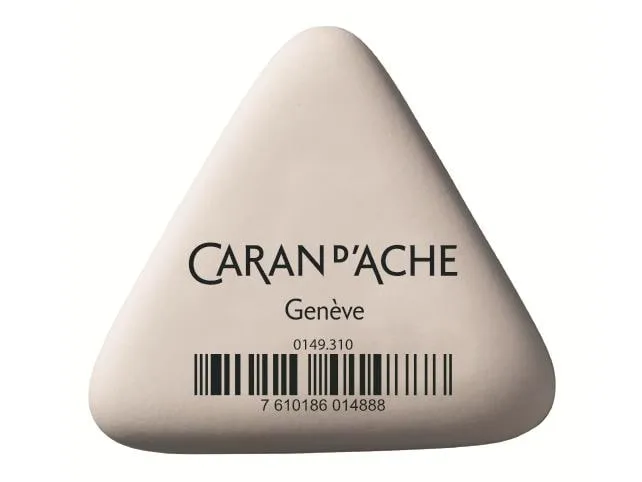 Caran d'Ache Radiergummi Dreieck Weiss