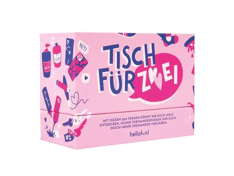 HUCH! Partyspiel Tisch für zwei