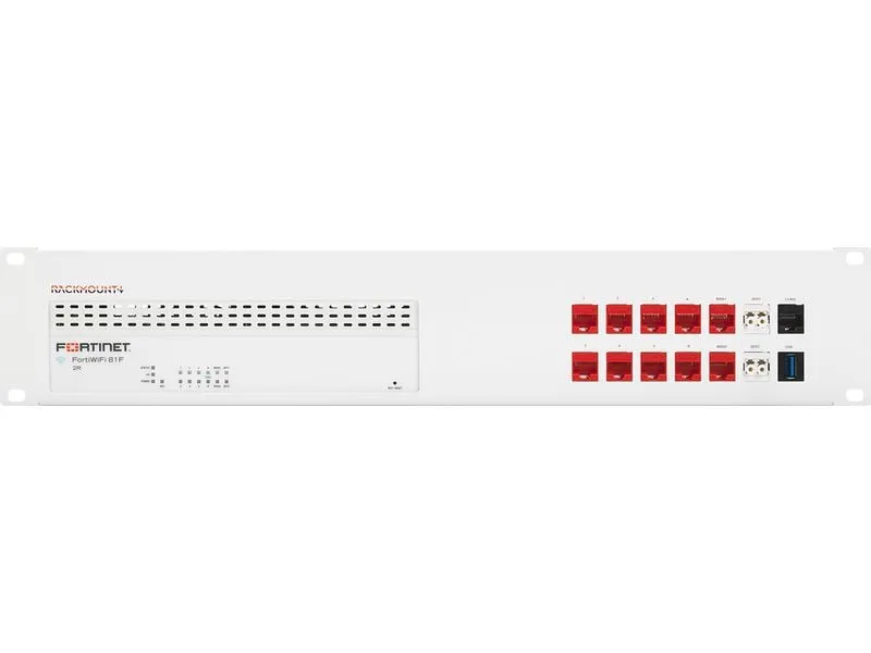 Rackmount IT Rackmount Kit RM-FR-T18 für FortiGate 80F-POE / 81F-POE Rackmount IT Rackmount Kit RM-FR-T18 für FortiGate 80F-POE / 81F-POE