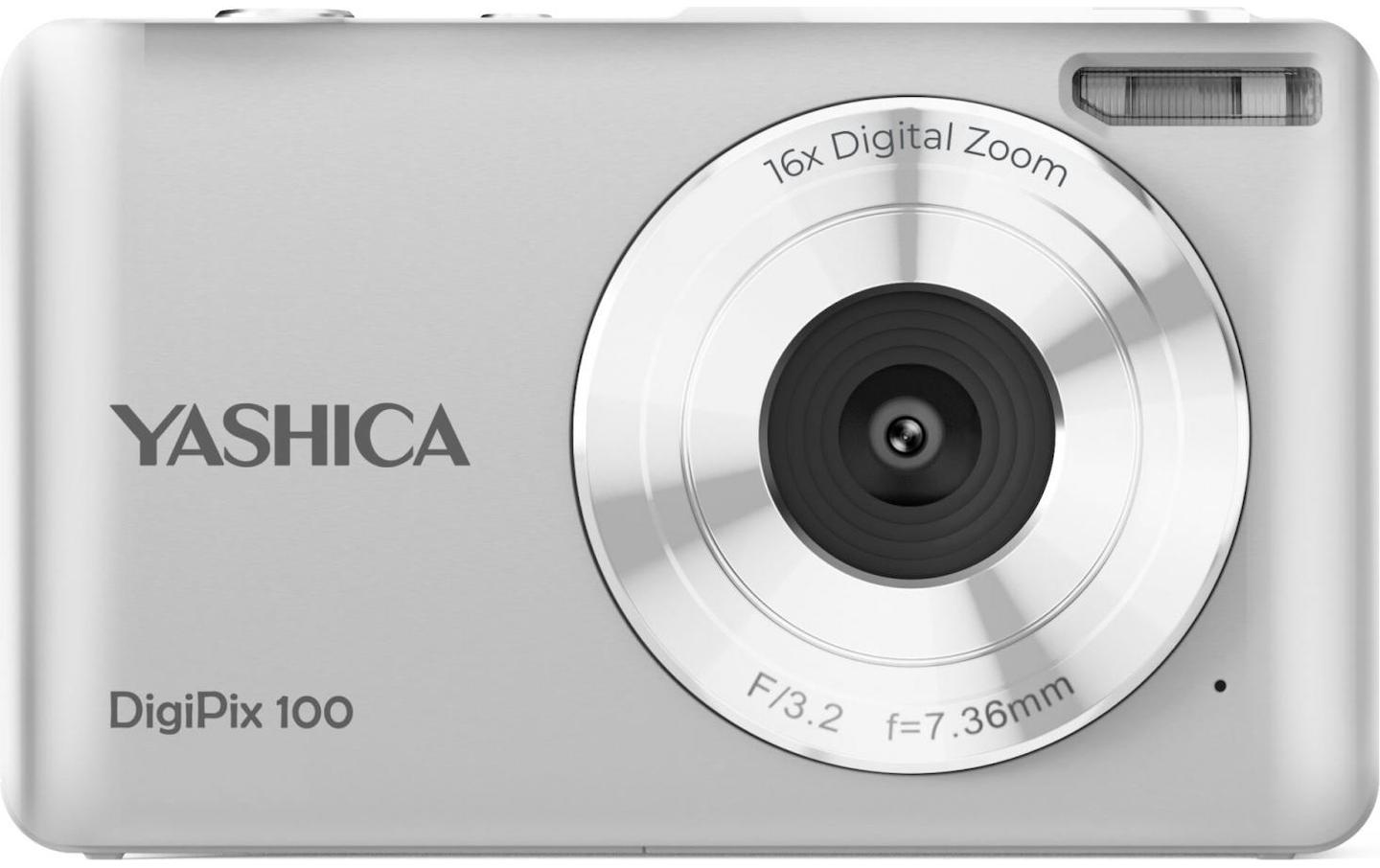 Yashica Fotokamera DigiPix 100 Silber