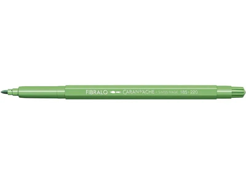 Caran d'Ache Filzstift Fibralo 1 Stück, Grasgrün Caran d'Ache Filzstift Fibralo 1 Stück, Grasgrün