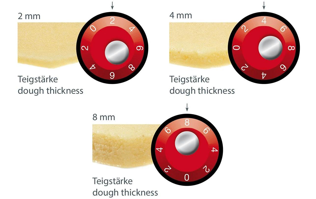 GEFU Wallholz Exact Rot/Schwarz