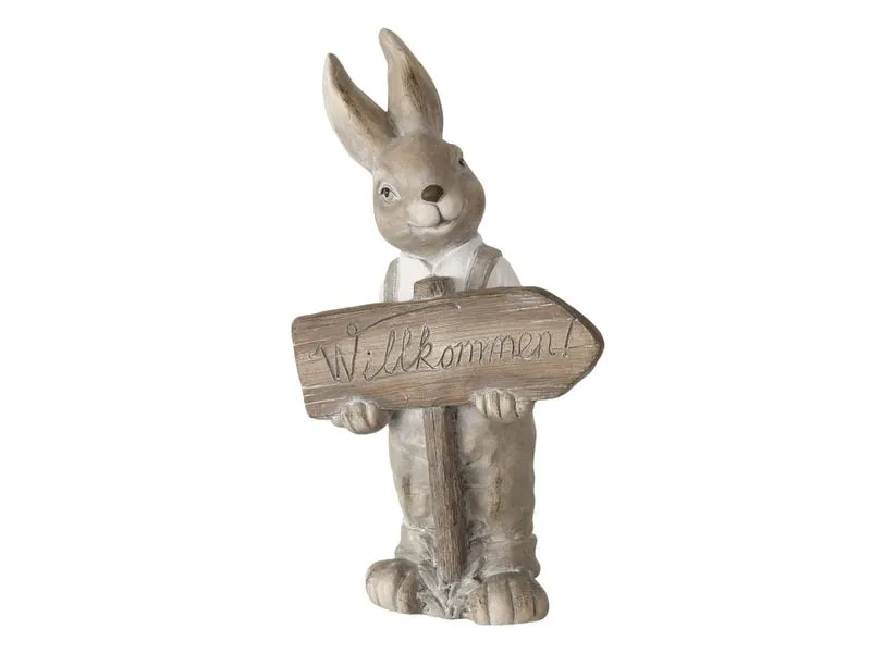 Boltze Aufsteller Terje Braun, Weiss, 48 cm Boltze Aufsteller Terje Braun, Weiss, 48 cm