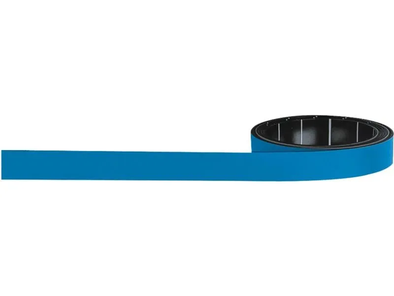 Magnetoplan Magnetband 1 cm x 1 m, Blau Magnetoplan Magnetband 1 cm x 1 m, Blau