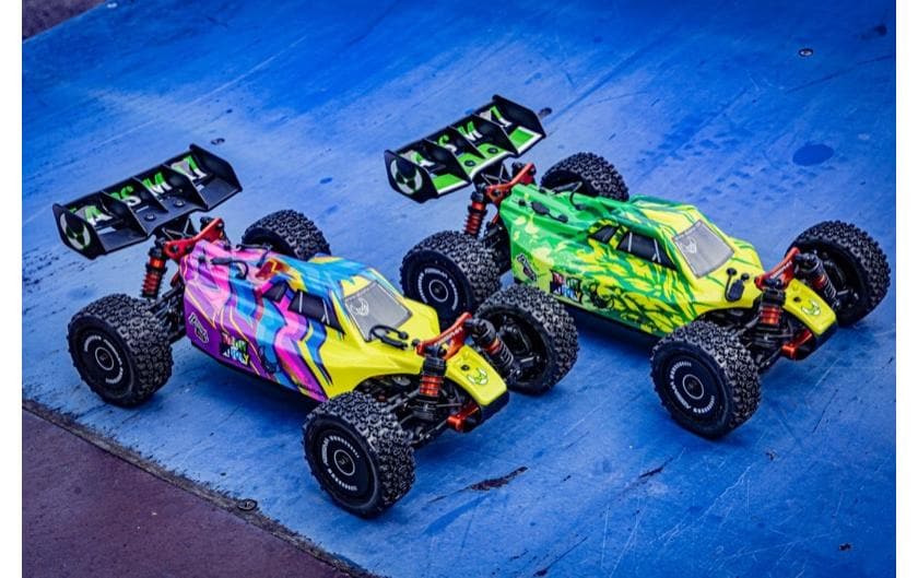 Absima Buggy Neon Furry grün, 4WD, RTR, 1:12
