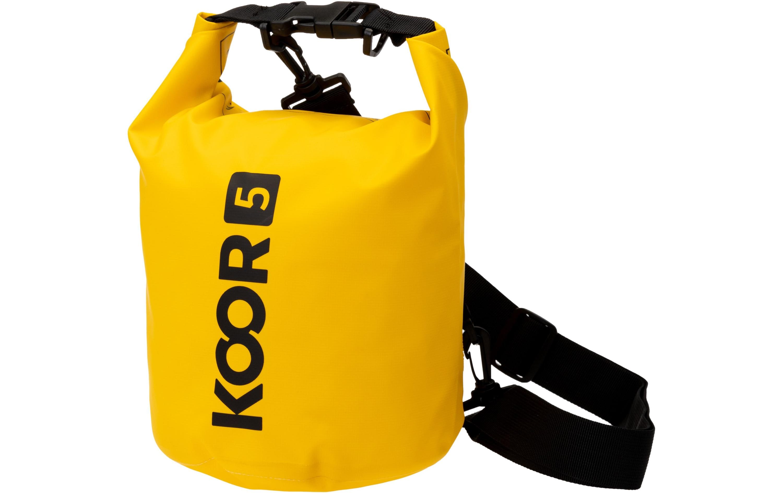 KOOR Dry Bag Zaaino Gelb 5 l KOOR Dry Bag Zaaino Gelb 5 l