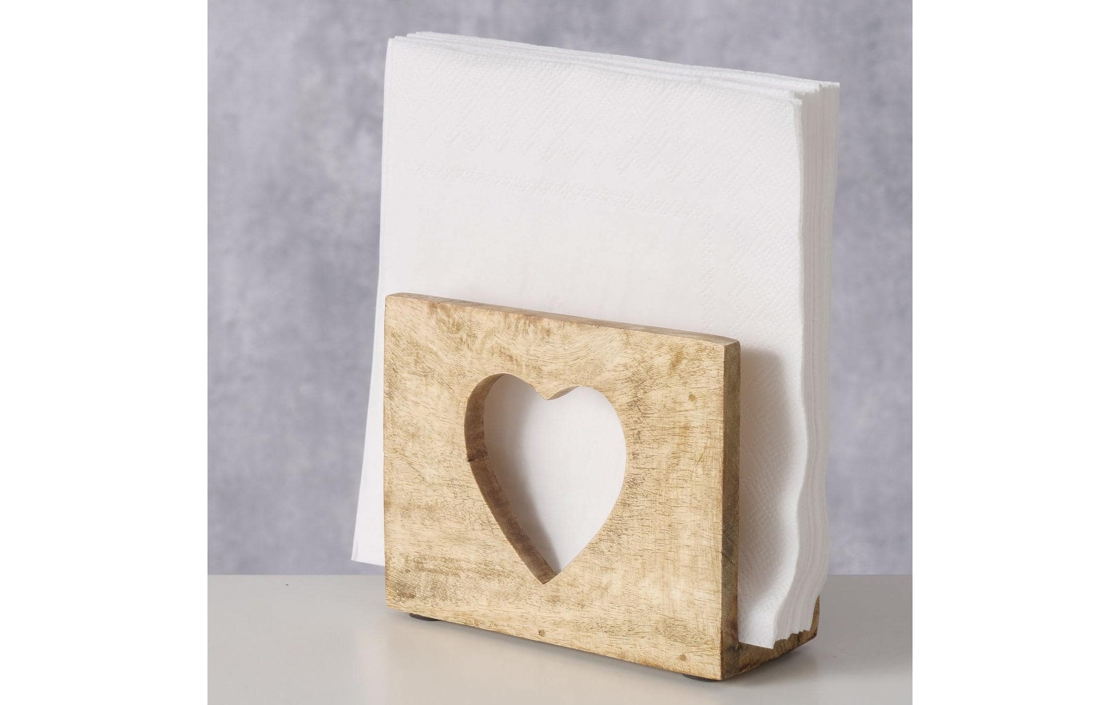 Boltze Serviettenhalter Lilea, Braun