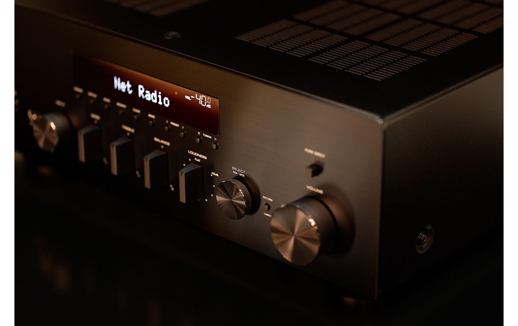 Yamaha AV-Receiver R-N600A Schwarz Yamaha AV-Receiver R-N600A Schwarz