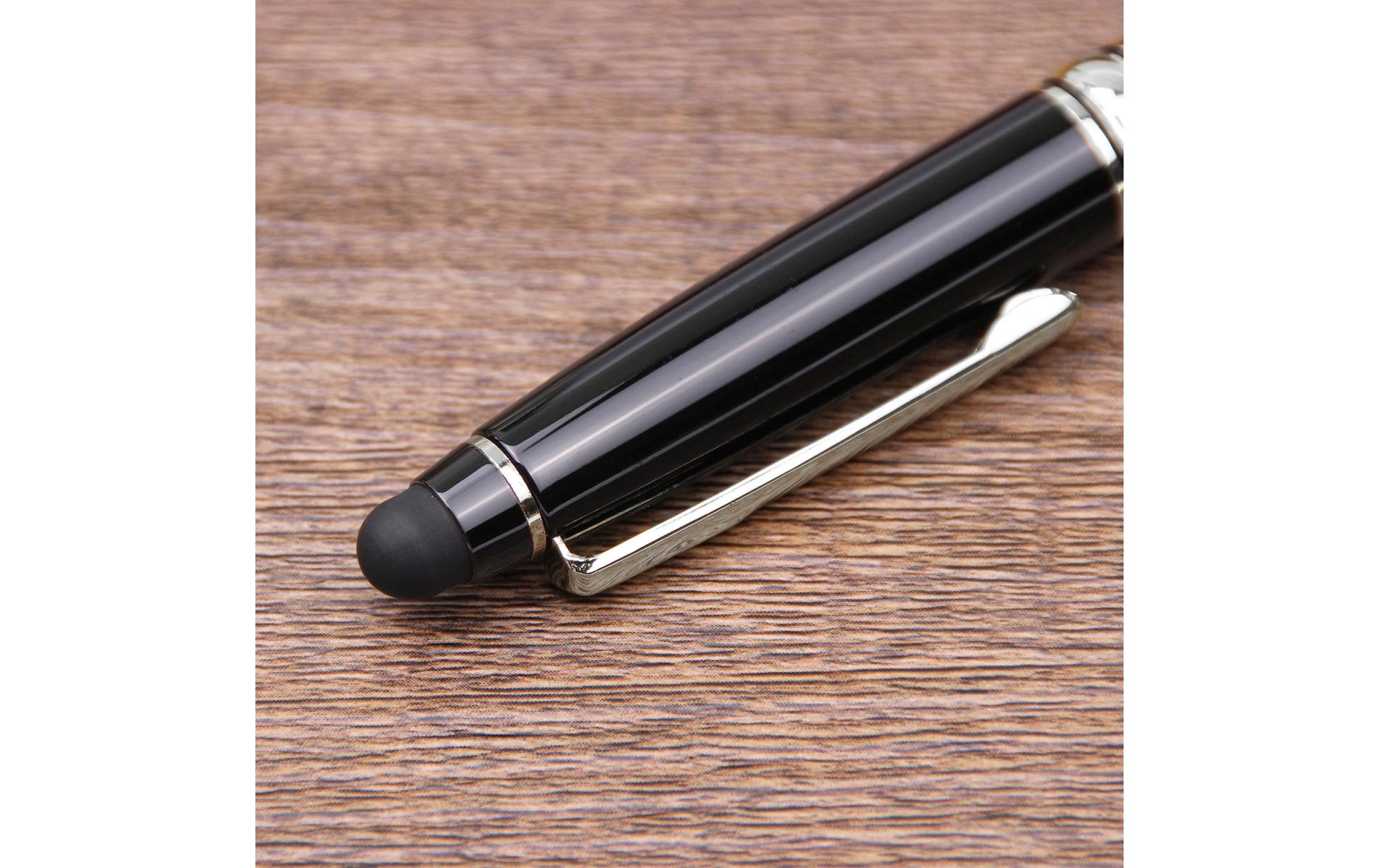 4smarts Eingabestift 2 in 1 Schwarz/Silber