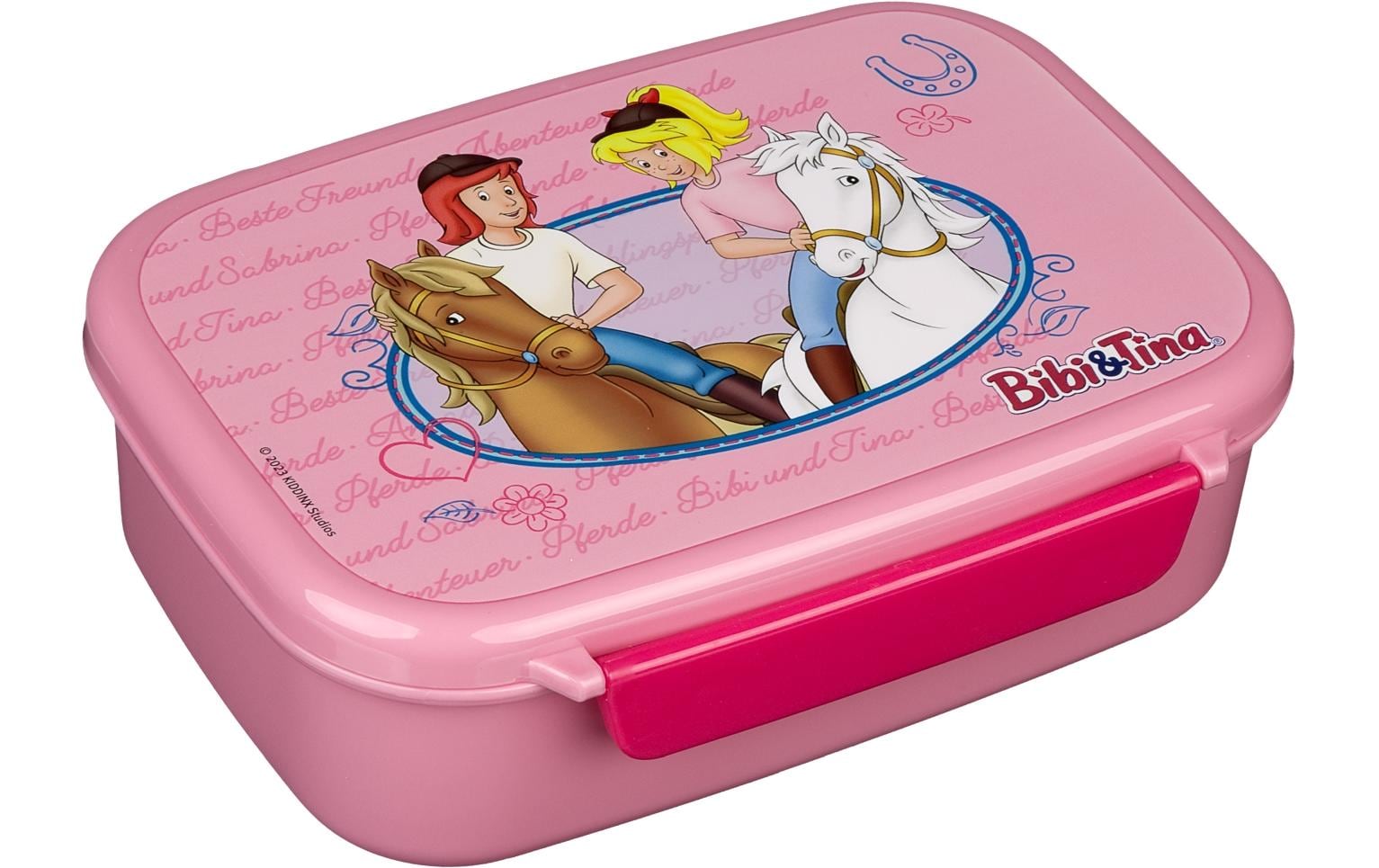 Scooli Lunchbox Bibi und Tina Hellrosa/Pink