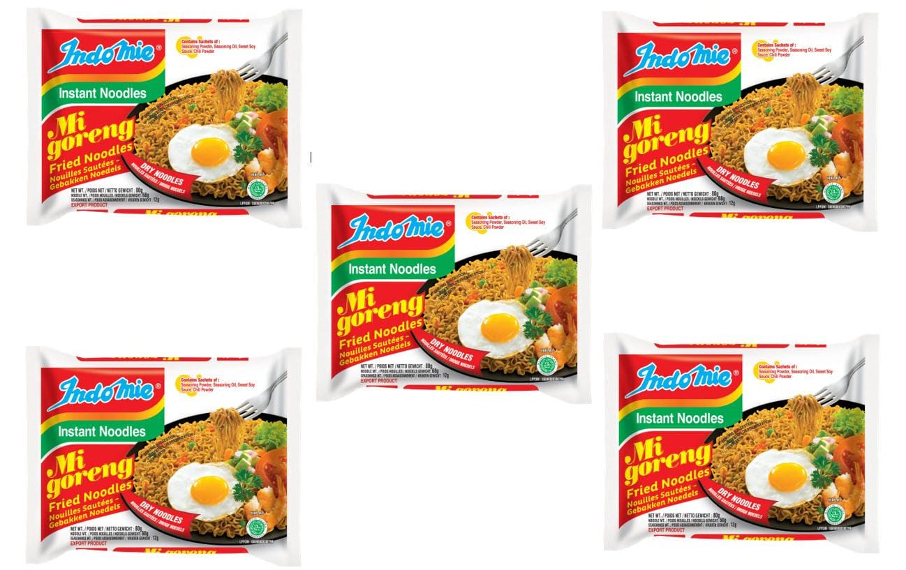 Indomie Noodles Mi Goreng 5 x 80 g Indomie Noodles Mi Goreng 5 x 80 g