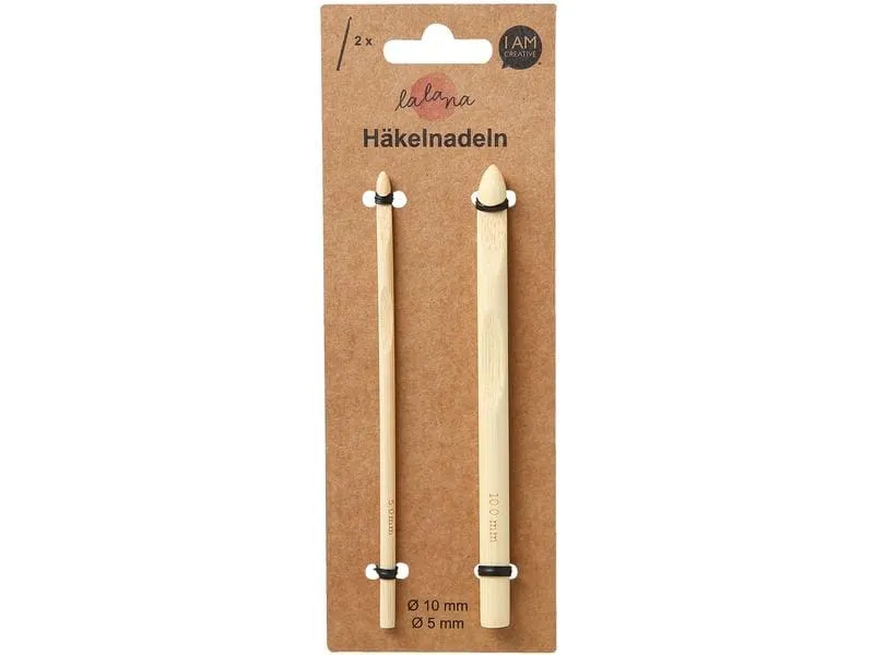 lalana Häkelnadel 10 / 5 mm, 2 Stück lalana Häkelnadel 10 / 5 mm, 2 Stück
