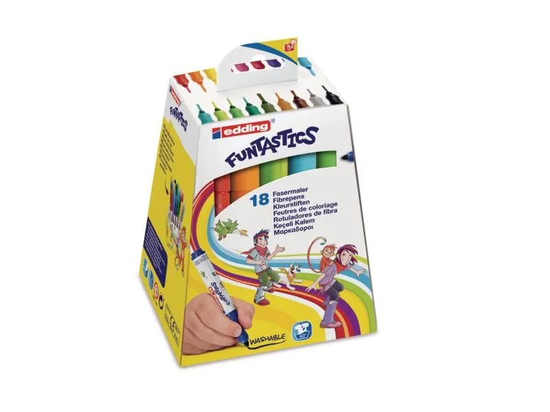 edding Fasermaler 14 Funtastics 18er-Set
