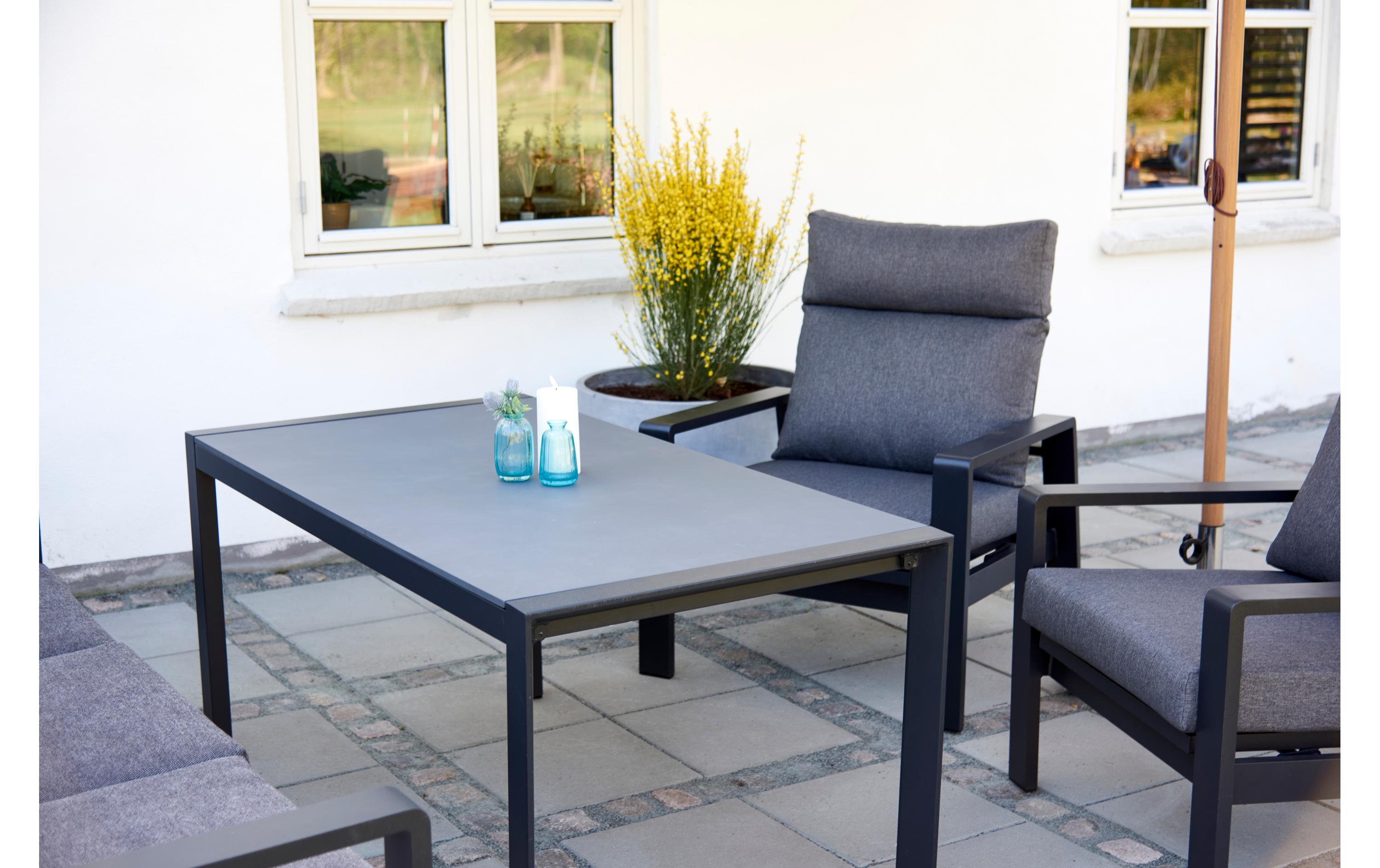 Schou Tisch Lis, 144 x 74 cm, Schwarz