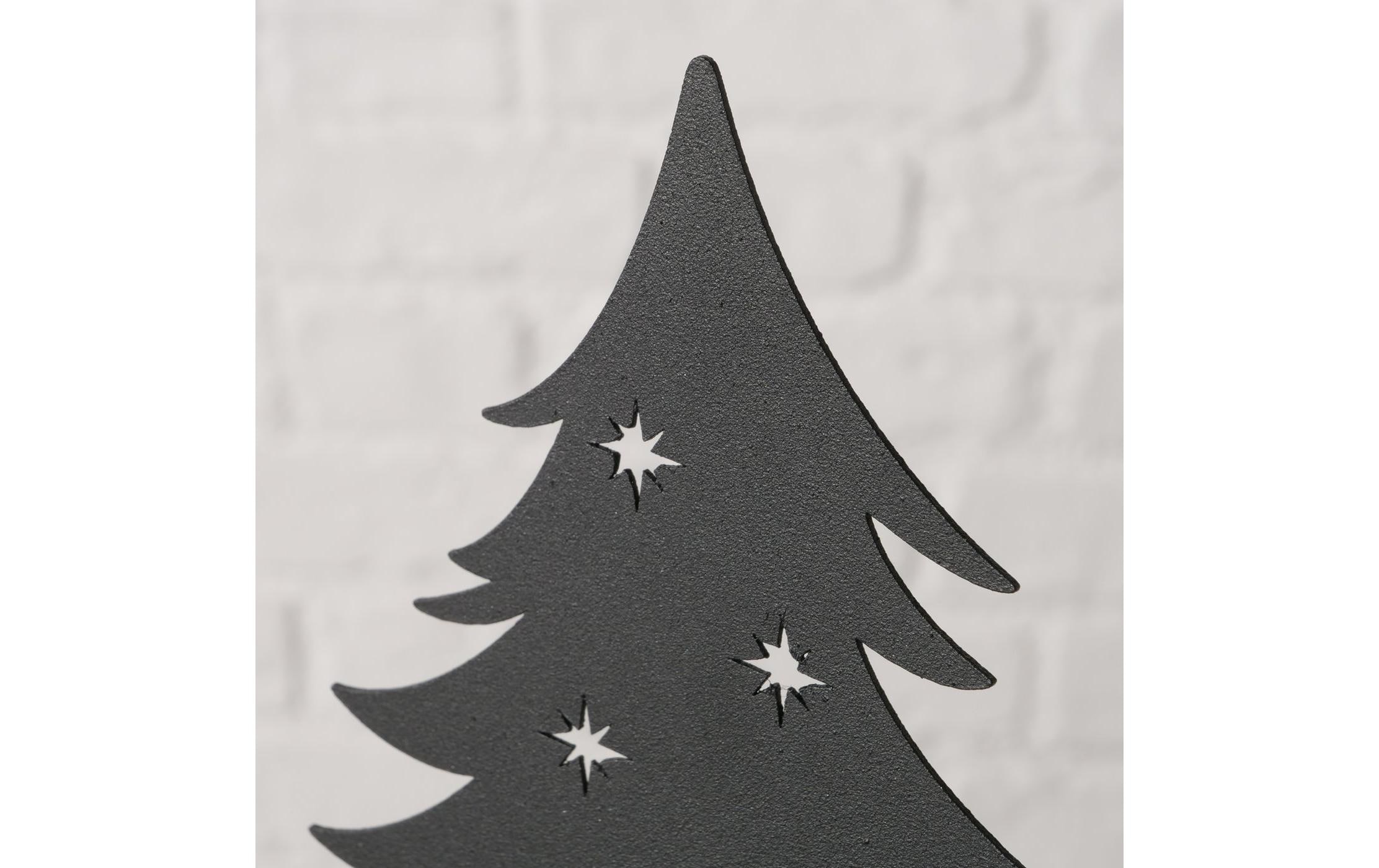 Boltze Teelichthalter Waldan Metall, 38 x 18.2 cm