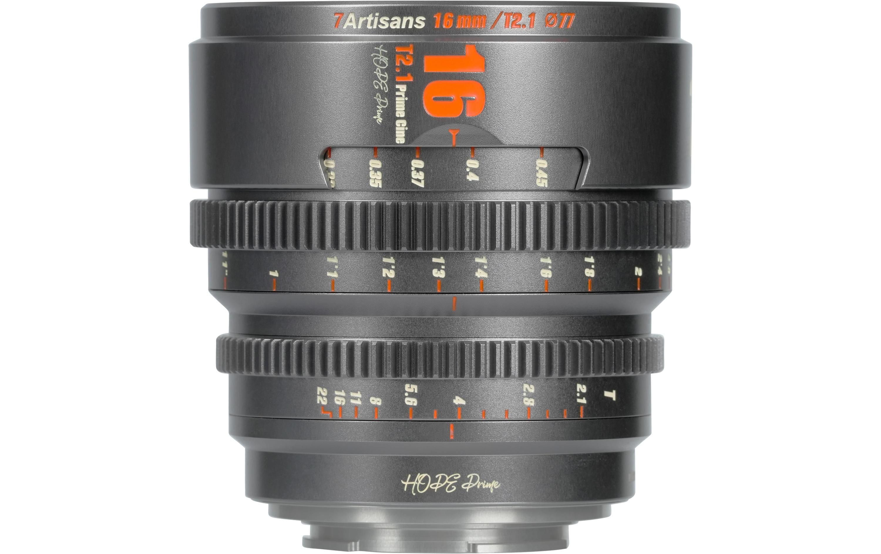 7Artisans Festbrennweite 16mm T/2.1 – Canon RF