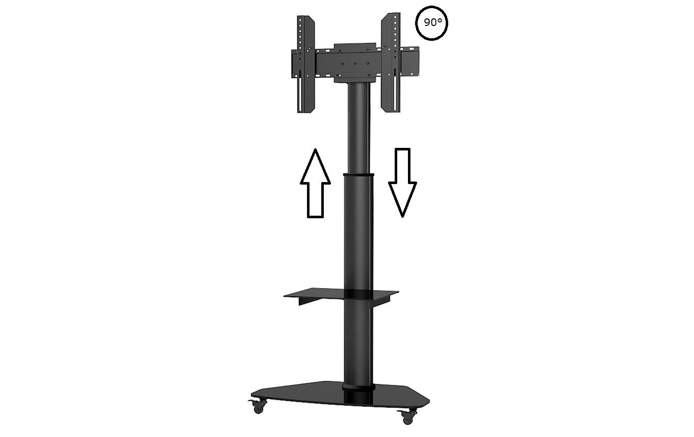 Audioraq TV-Trolley Home Schwarz