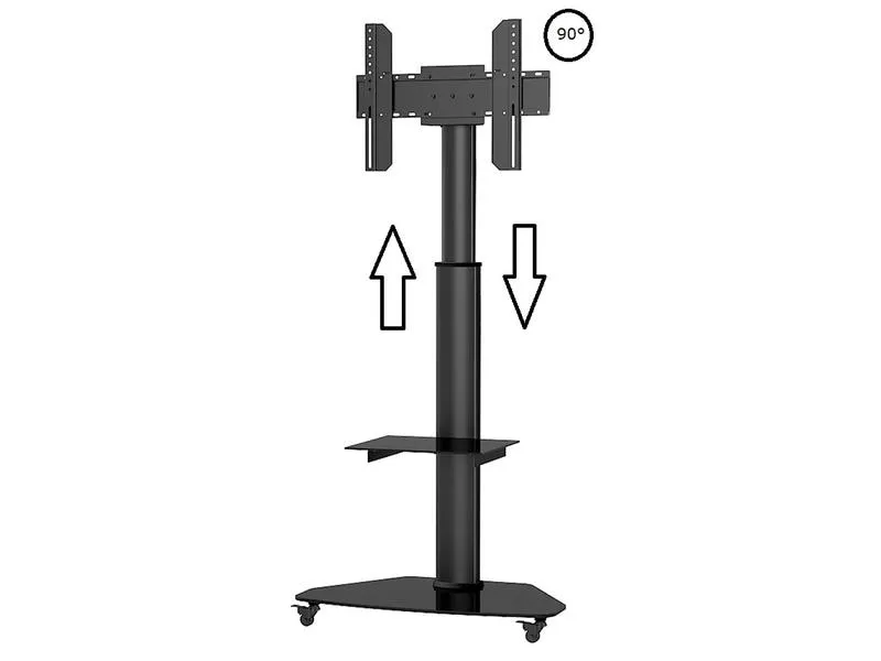 Audioraq TV-Trolley Home Schwarz Audioraq TV-Trolley Home Schwarz