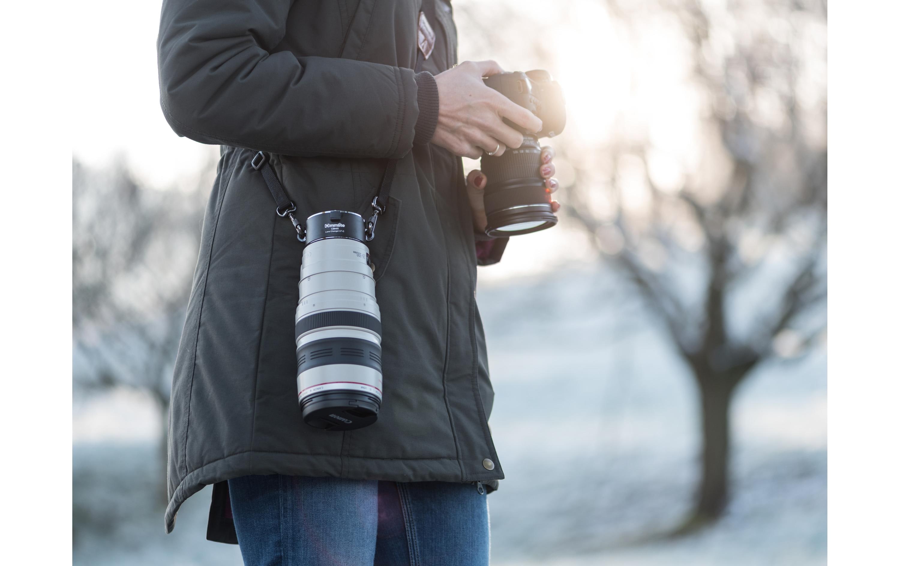 Commlite Kameragurt Lens Holder Canon