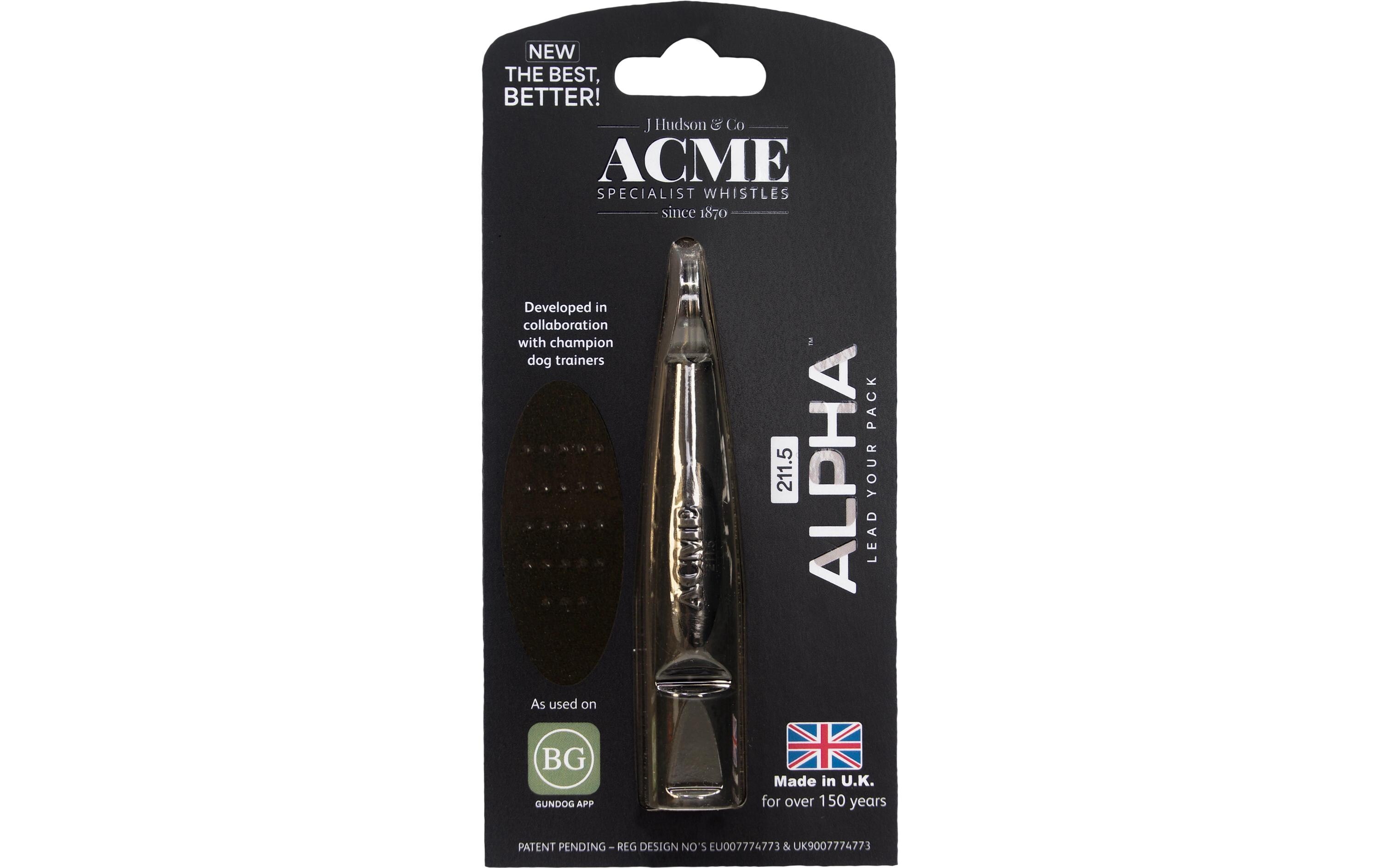 ACME Hochfrequenzpfeife Alpha, 211.5, Schwarz