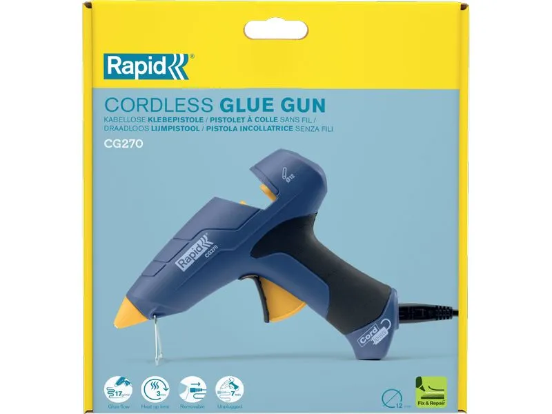 Rapid Akku-Heissklebepistole CG270 Rapid Akku-Heissklebepistole CG270