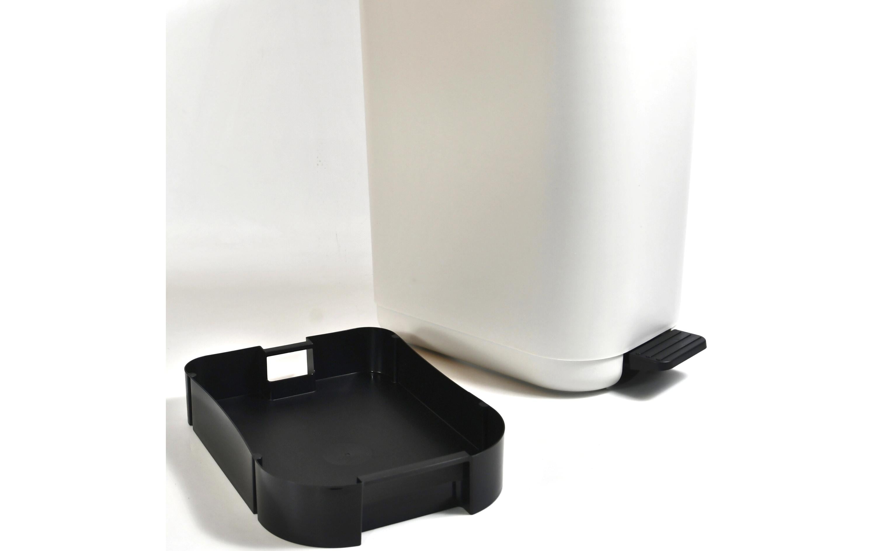 MSV Abfalleimer Harper 35 l, Weiss