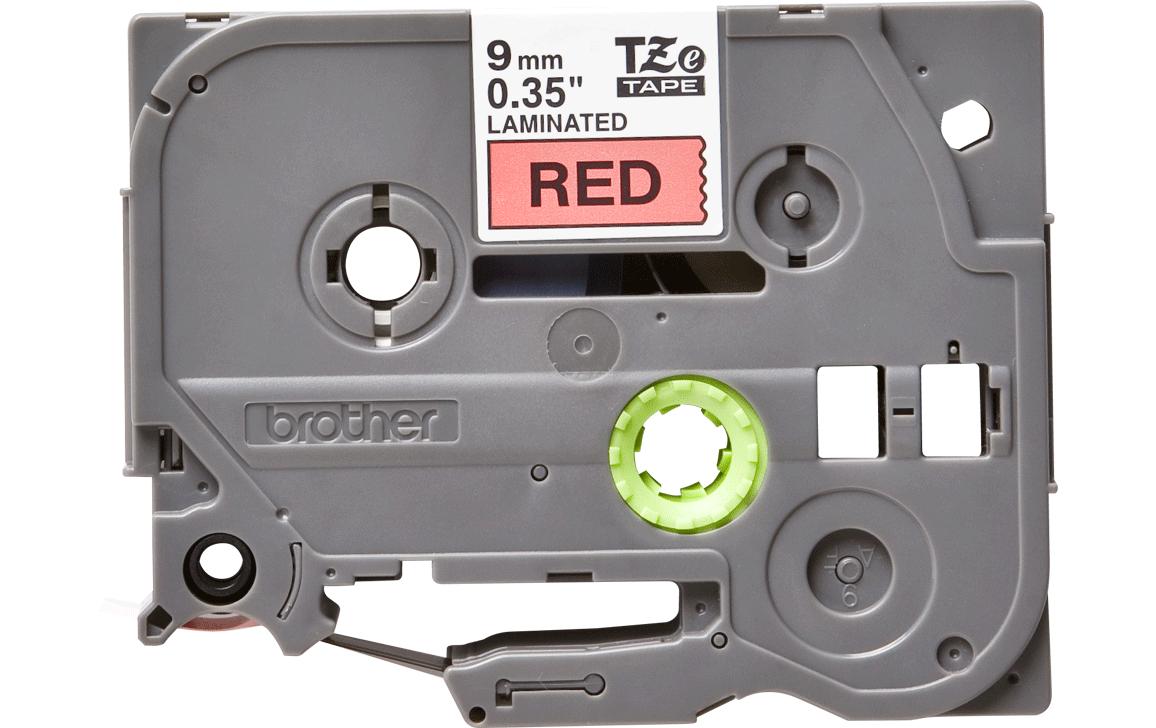 Brother Beschriftungsband TZe-421 Schwarz auf Rot