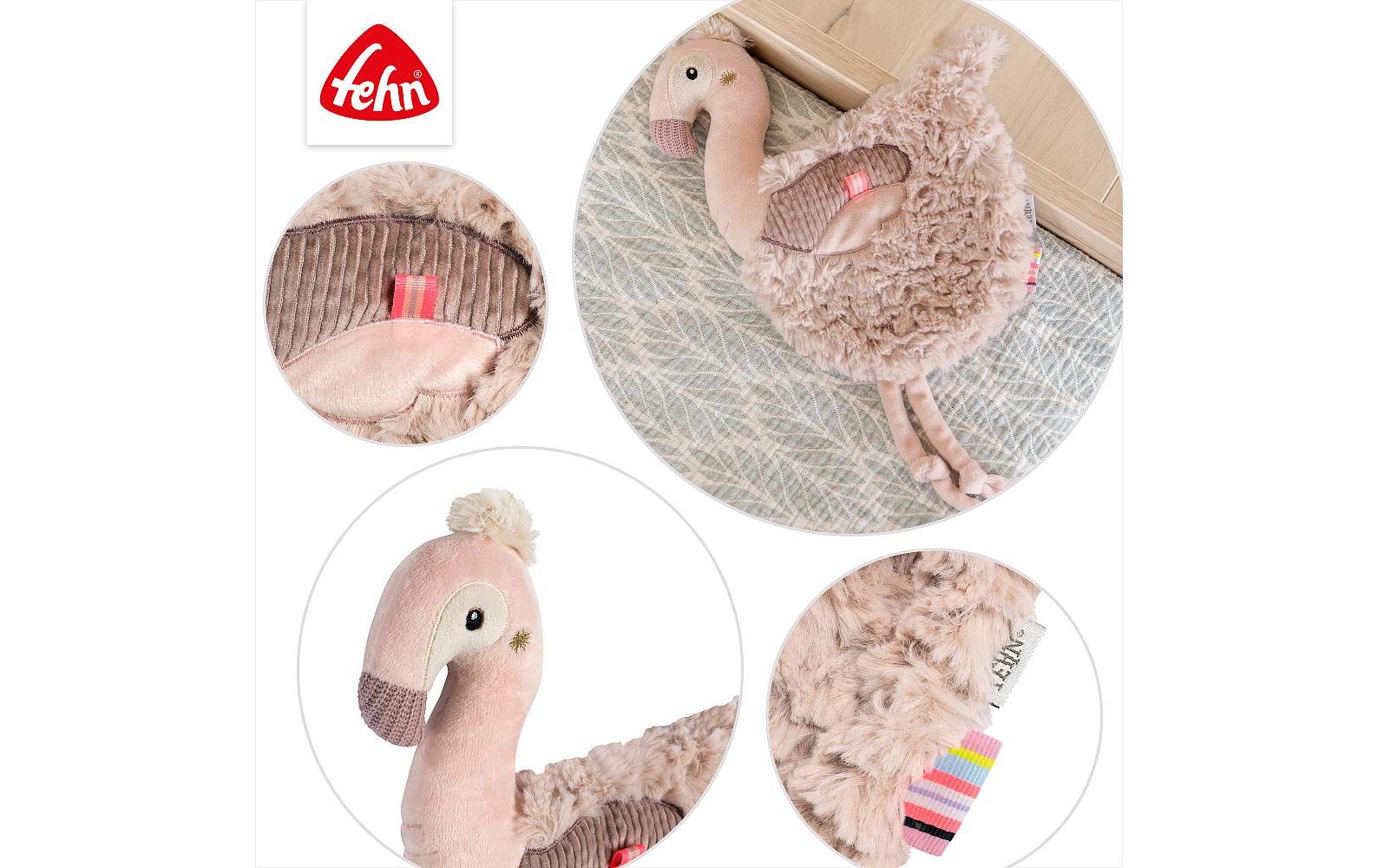 fehn Schmusetuch Flamingo