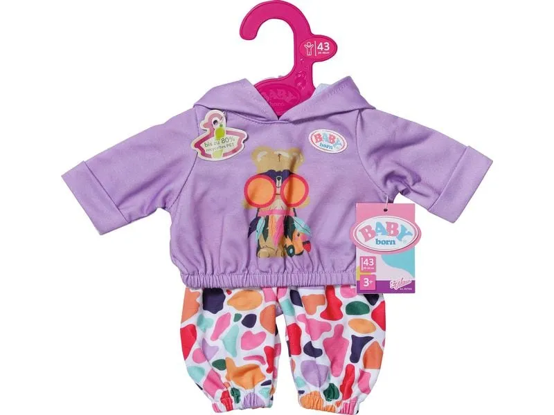 Baby Born Puppenkleidung Hoodie Outfit 43 cm