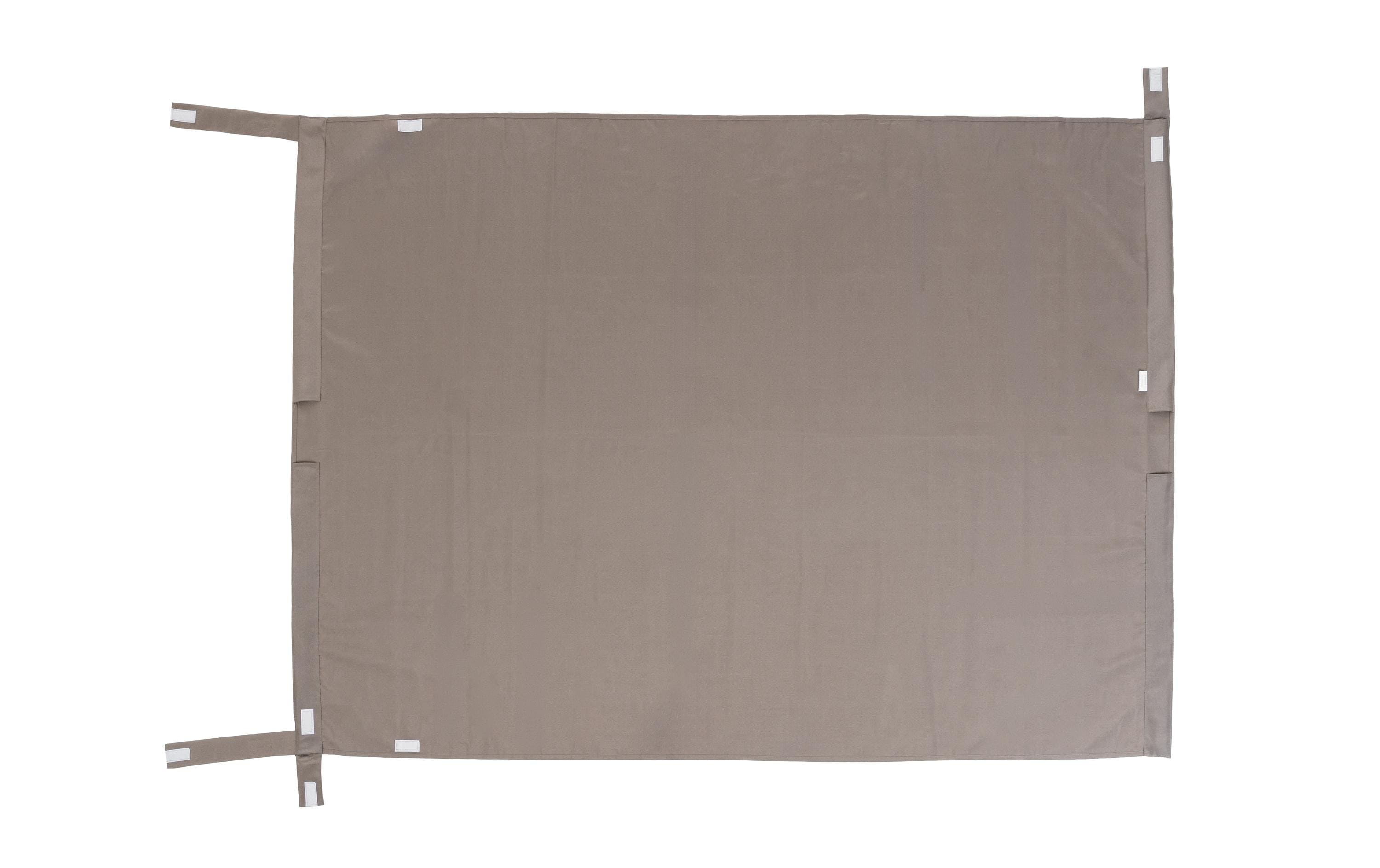 COCON Ersatzbespannung für Sonnenschirm Vela, 180 x 130 cm, Taupe